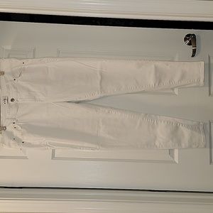 Rebel Wilson x Angels White Skinny Jeans Size 18W